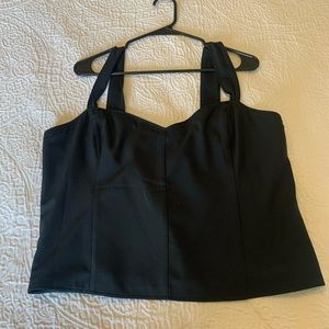 Black Abercrombie tank top